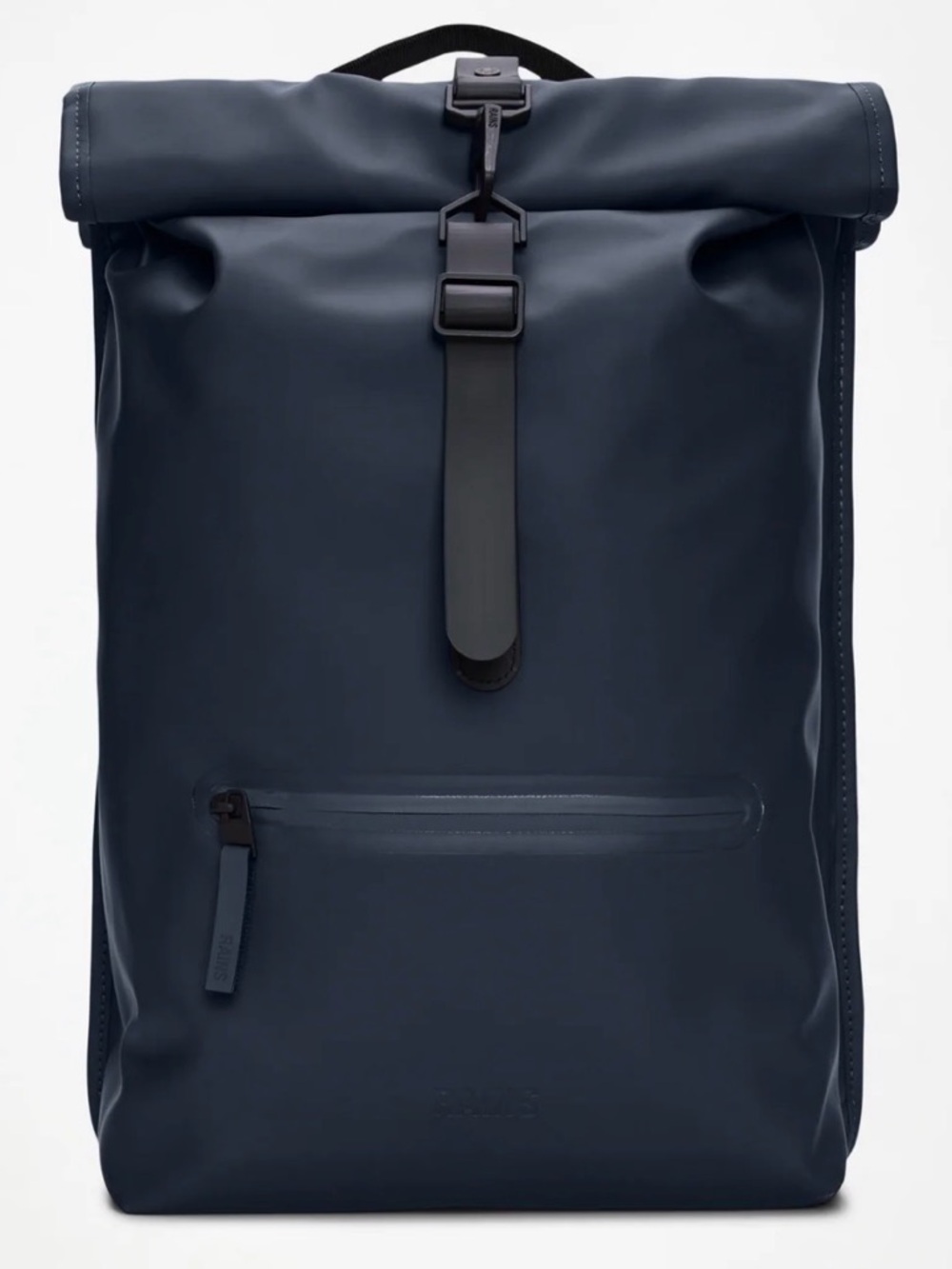 NEW WITH TAGS RAINS ROLLTOP RUCKSACK NAVY WATERPROOF BACKPACK DAY PACK UNISEX